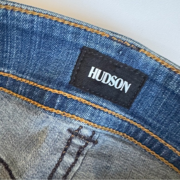 Hudson Women's Ruby Cuffed Mid-Thigh Denim Shorts ❤️ 25 - Picture 5 of 7